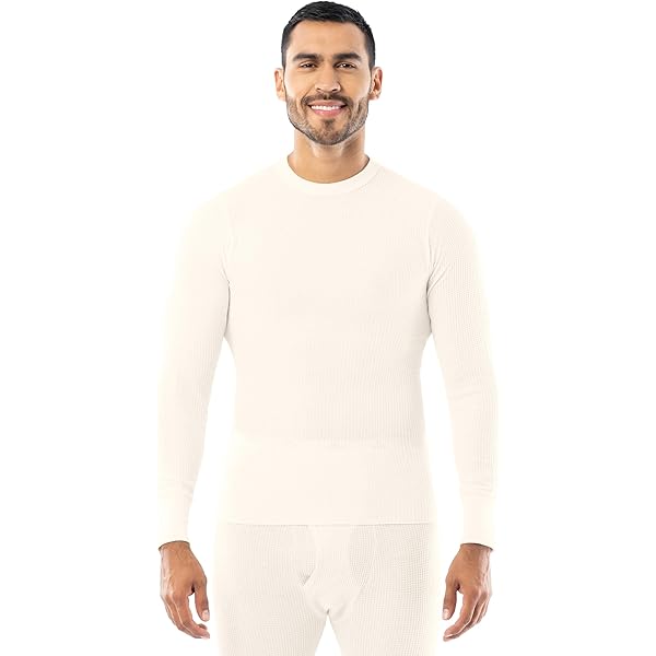 2024年購入　INDERA thermal shirts pants セット Indera Men's Traditional Waffle Thermal Underwear Long Johns Crew